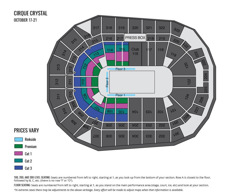 Broadwaysd Seating Chart