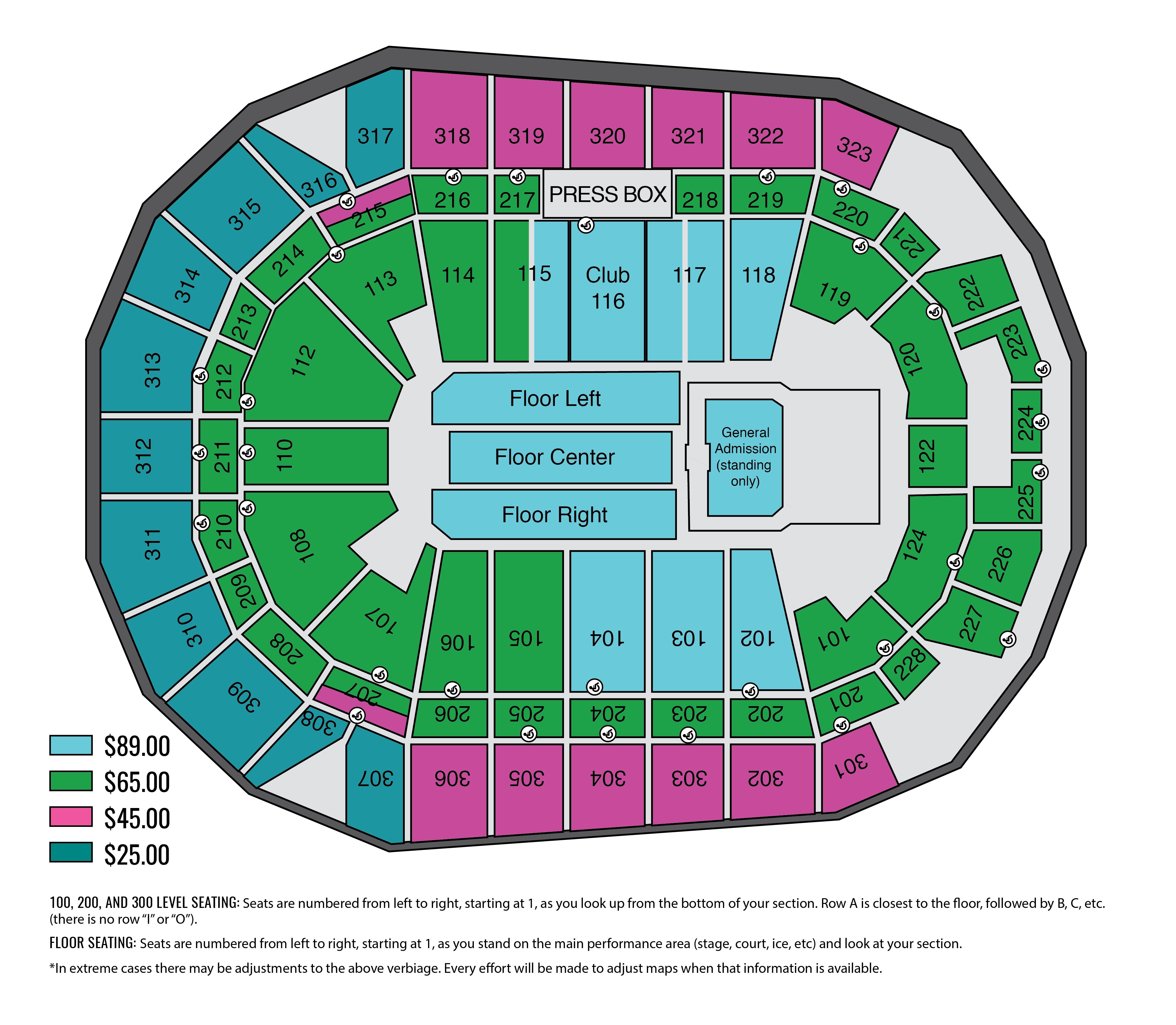 seating charts iowa events center wells fargo arena seating chart virtual view