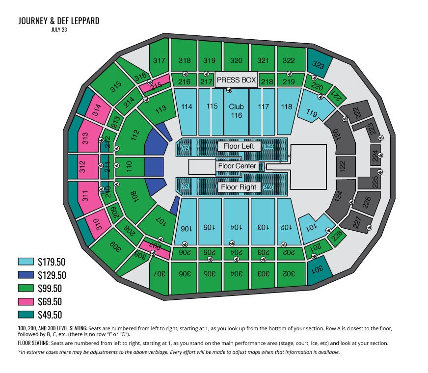 seating charts iowa events center iowa events center seating chart