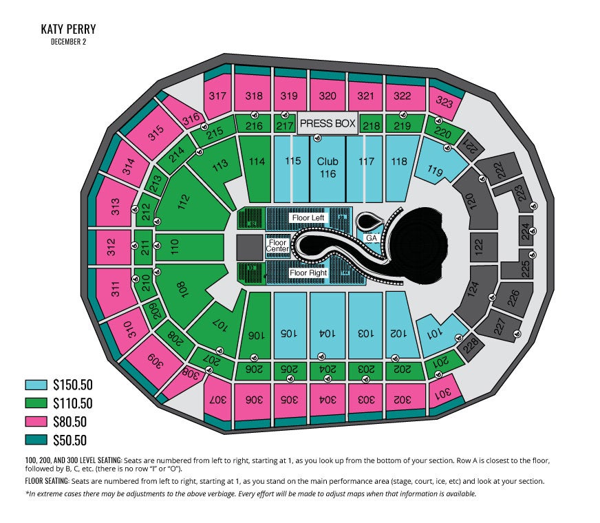 Iowa Events Center Floor Seating Chart Charts Seating Charts Iowa Events Center