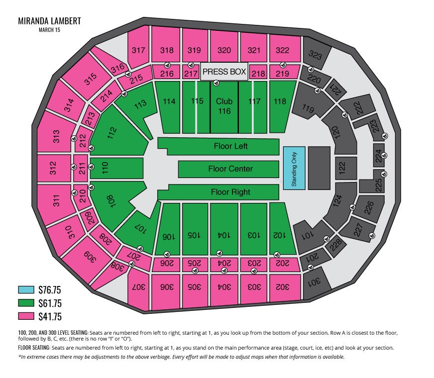 Iowa Wild Seating Chart