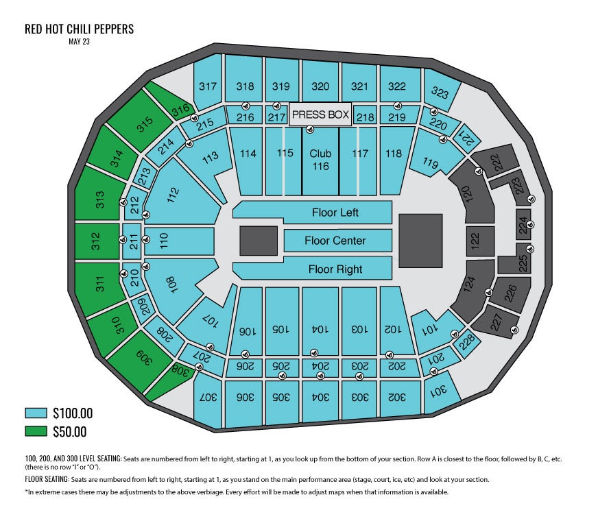 seating charts iowa events center iowa events center seating chart
