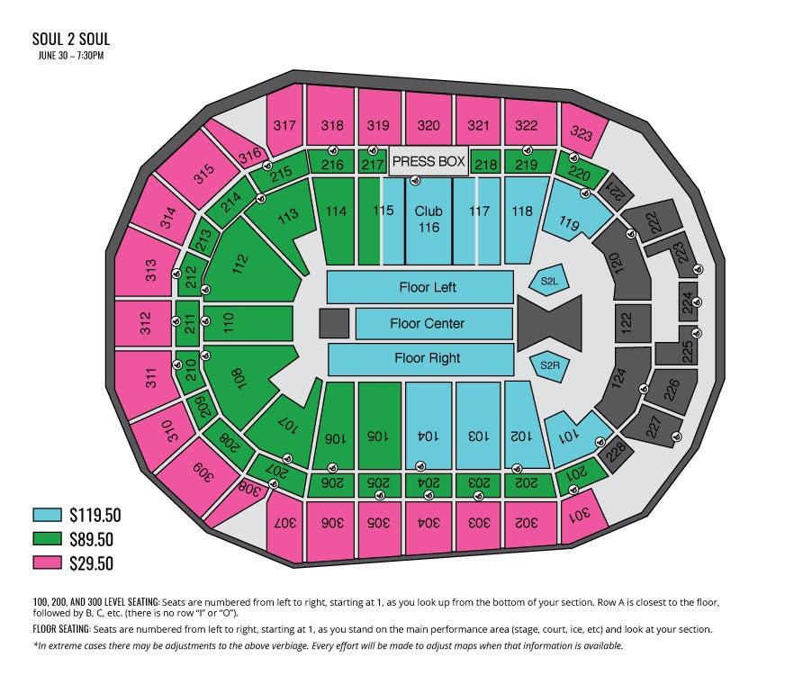 seating charts iowa events center iowa wild seating chart