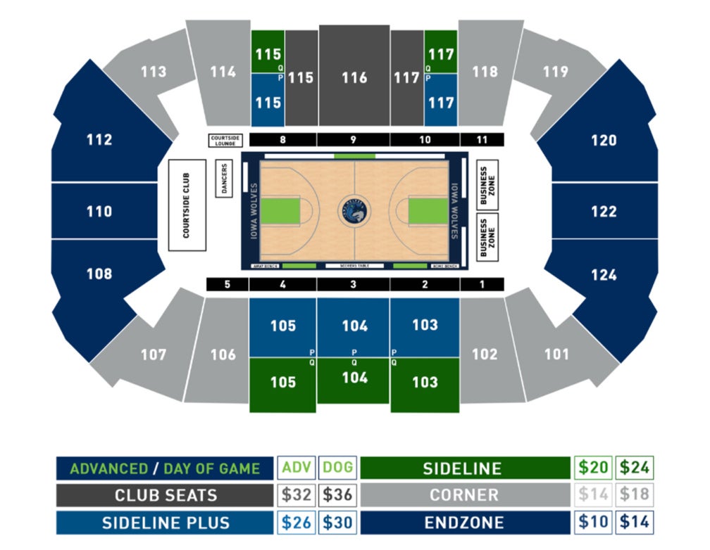 Wells Fargo Arena Tickets and Wells Fargo Arena Seating Charts - 2023 Wells  Fargo Arena Tickets in Des Moines, IA!
