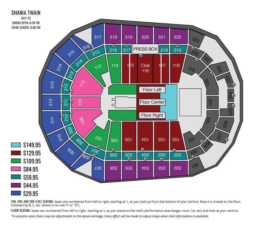 seating charts iowa events center wells fargo arena row seating chart