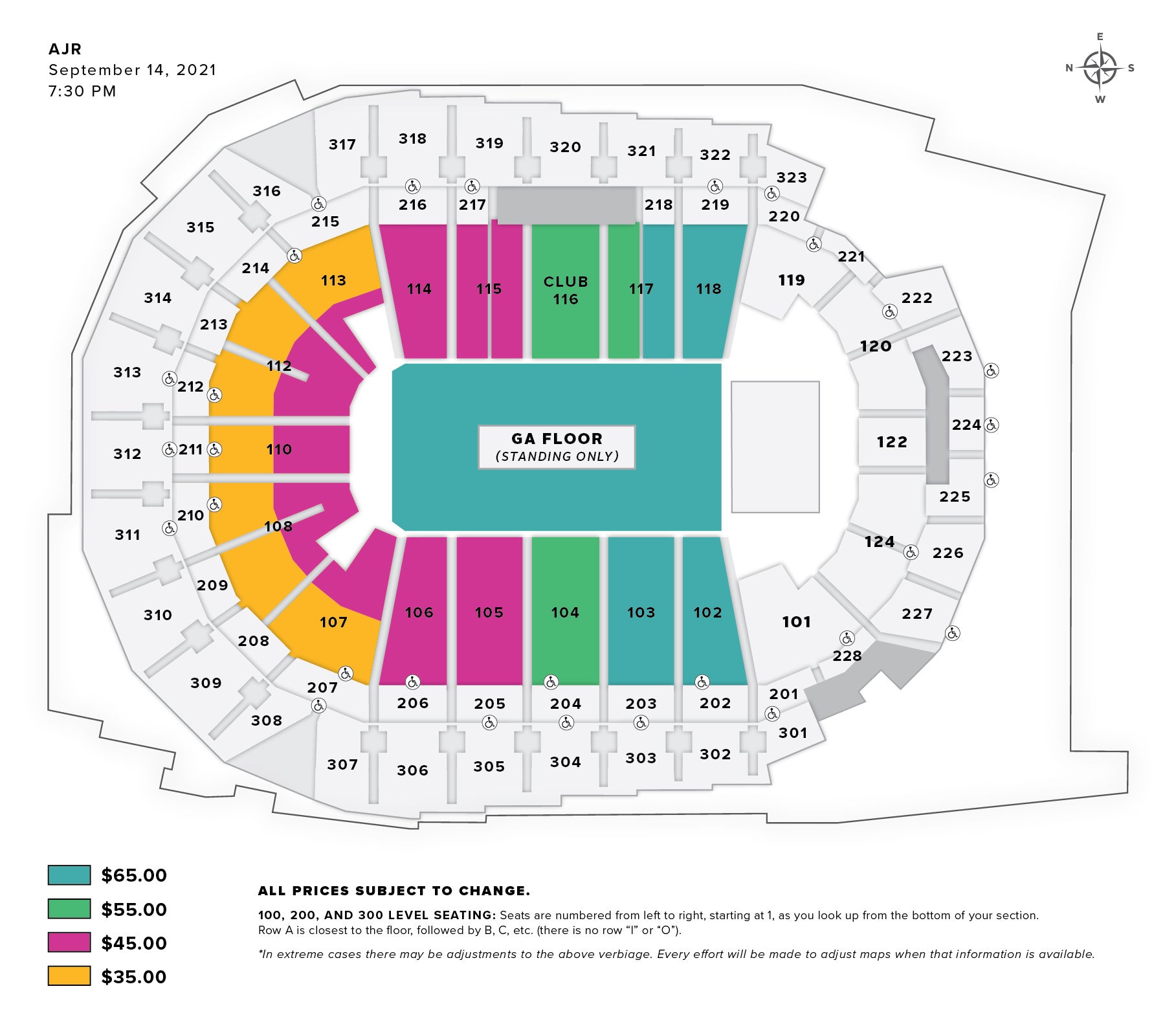 Seating Charts Iowa Events Center