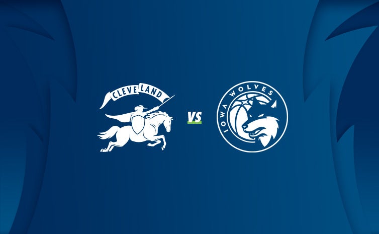 More Info for Iowa Wolves vs. Cleveland Charge