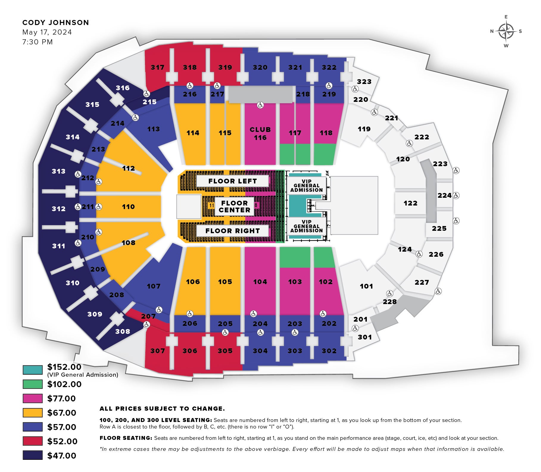 Seating Charts Iowa Events Center