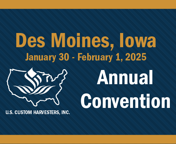 More Info for U.S. Custom Harvesters Annual Convention