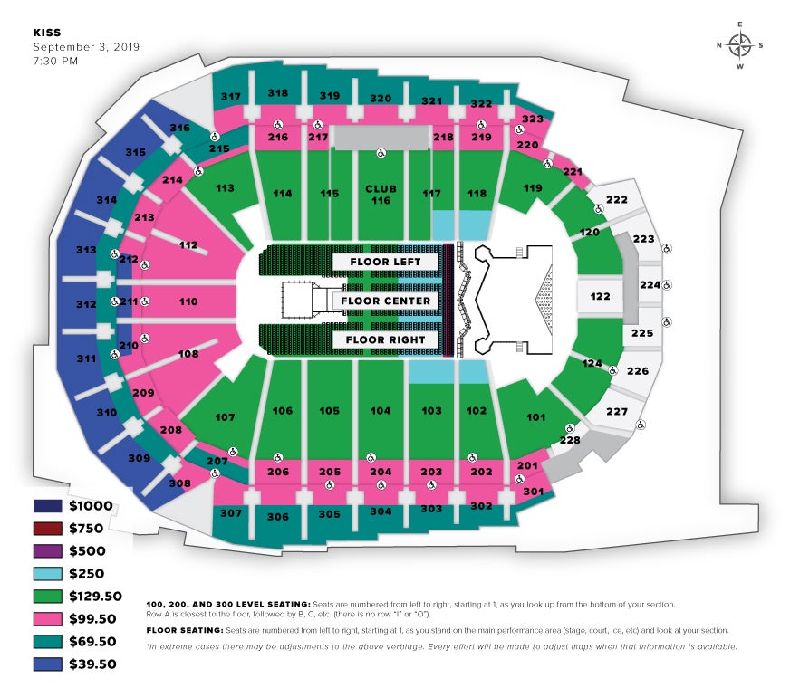 Wells Fargo Disney On Ice Seating Chart