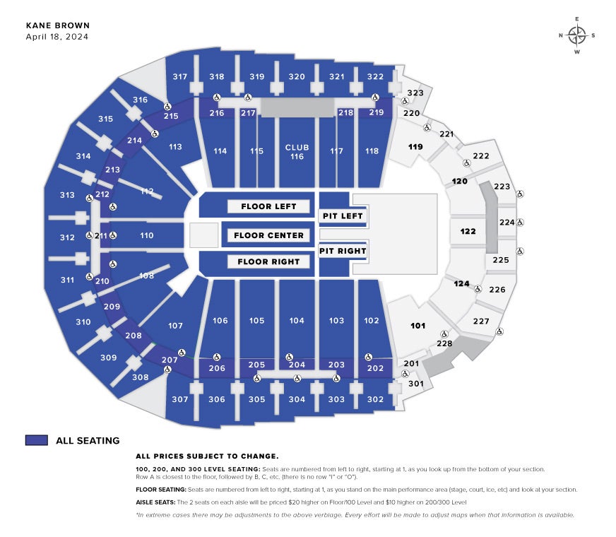 Seating Charts Iowa Events Center