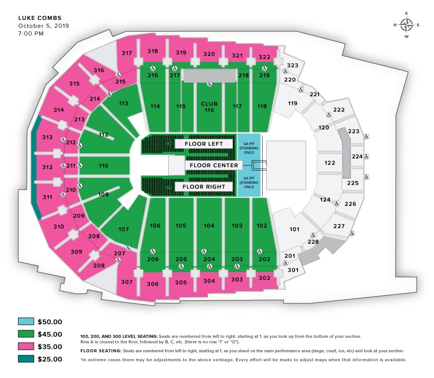 Wells Fargo Seating Chart Iowa