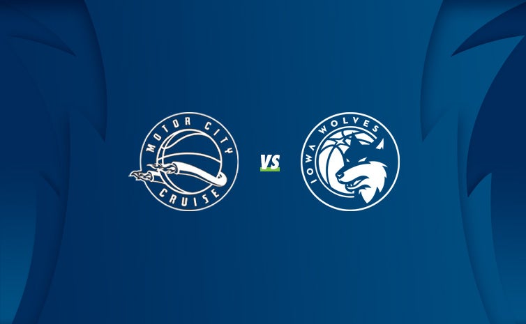 More Info for Iowa Wolves vs. Motor City Cruise