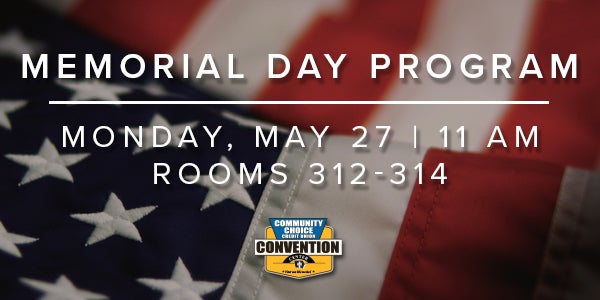 Iowa Events Center's Annual Memorial Day Program