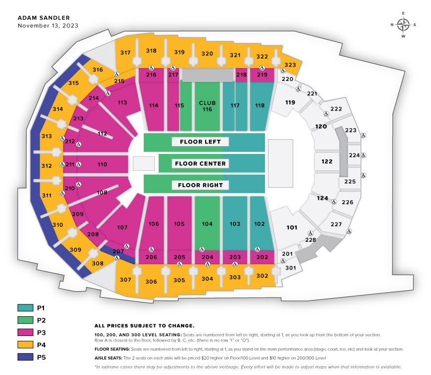 Wells Fargo Center Tickets & Seating Chart - ETC