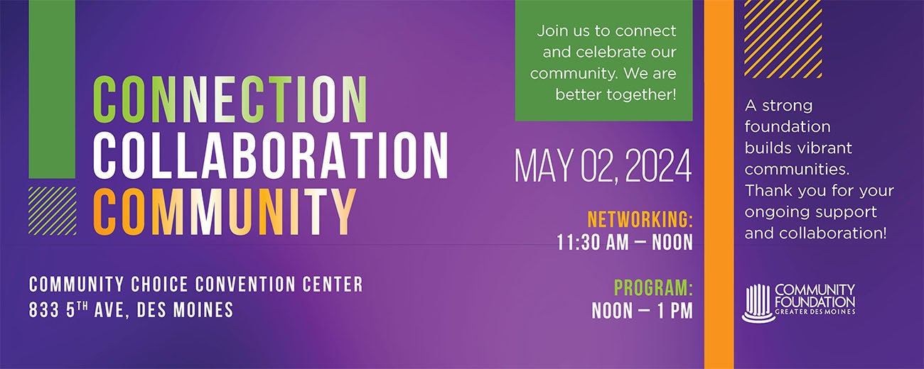 Community Foundation Celebration Luncheon Iowa Events Center