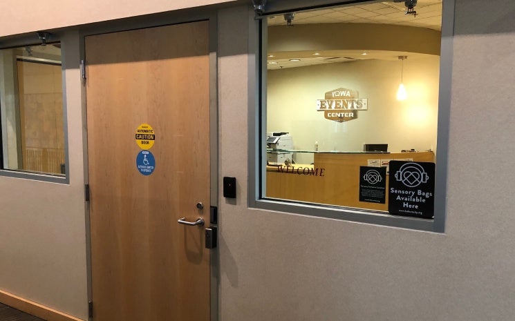 Iowa Events Center Main Office Spotlight