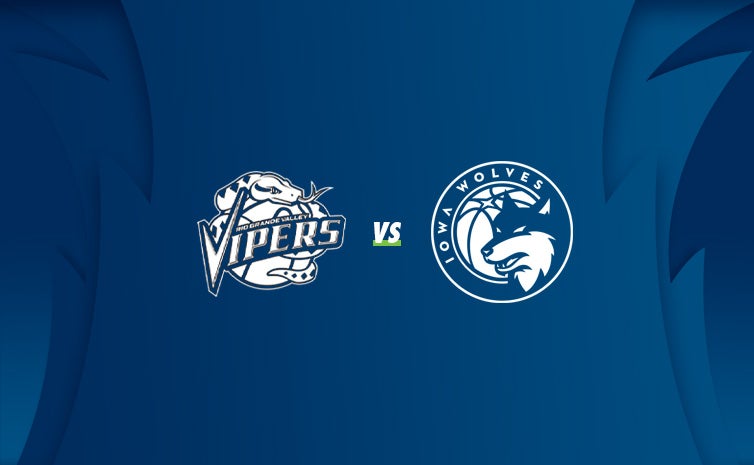 More Info for Iowa Wolves vs. Rio Grande Valley Vipers