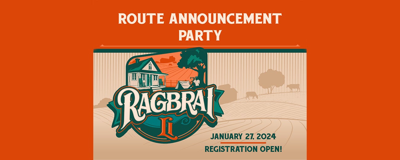 RAGBRAI LI Route Announcement Party Iowa Events Center