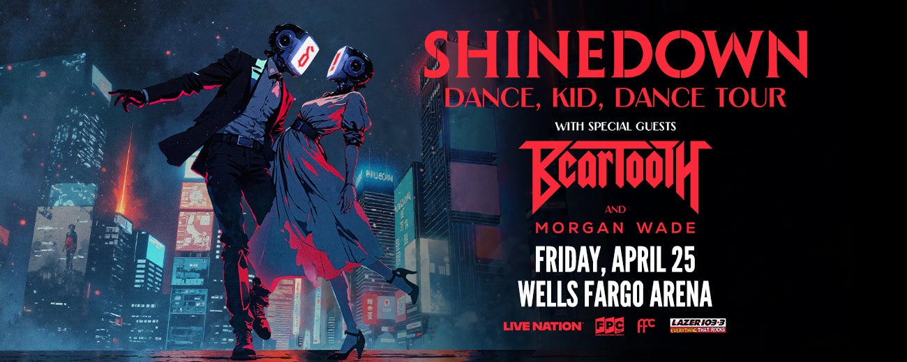 SHINEDOWN ANNOUNCES 2025 DANCE, KID, DANCE TOUR WITH SUPPORT FROM