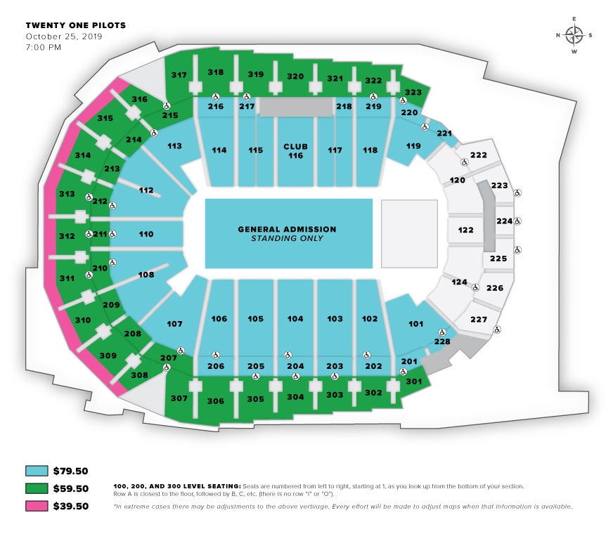 Wells Fargo Arena Seating Chart