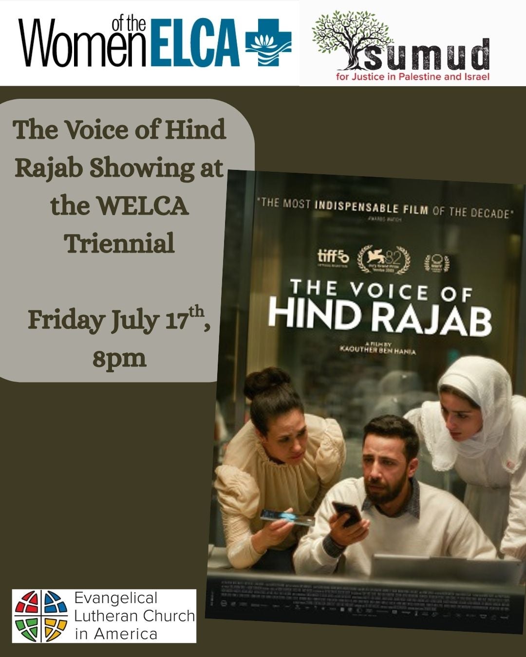WELCA Hind Rajab Showing.jpg