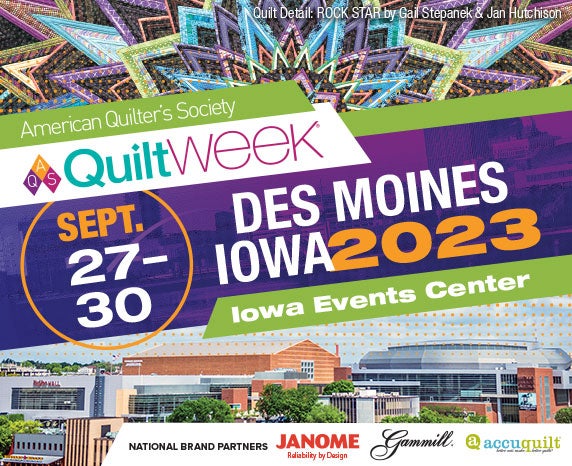 More Info for American Quilter's Society QuiltWeek 2023